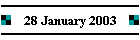 28 January 2003