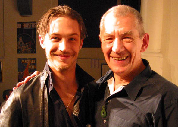tom hardy star trek. With Tom Hardy (Star Trek:Nemesis, In Arabia We'd All Be Kings) after the