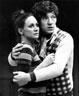 Juliet (Francesca Annis) and Romeo (Ian McKellen) in rehearsal