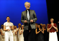 13 December 2009 Ian McKellen celebrates the 60th birthday of Rugby Theatre