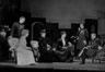 Life will be beautiful -- Act 1. L to R: Tuzenbach (Ian McKellen),  Irina, Masha (Margaret Drabble), Olga, Soliony (David Rowe-Beddoe), Vershinin (John Arnott)