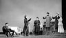 Once more, good bye. -- Act 4. Tuzenbach (Ian McKellen) 2nd from right.