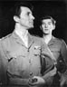 Lt. Brash (Mark Eden) and 2nd Lt. Mason (Ian McKellen)