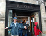 The Abbey bookshop was packed with wet tourists.  Keith asked the assistant surrounded by Cliff Richard albums and Buckingham Palace teapots and a book on English Bugs if Abbey also stocked The Da Vinci Code.  A little too fast for comfort she said No.  Perhaps Keith had not been the first to ask.