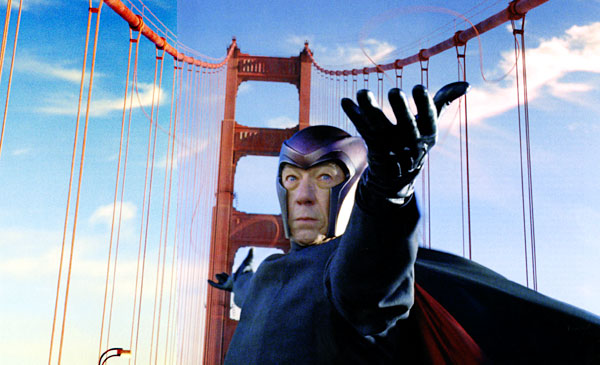 Magneto in San Francisco 2006 XMEN THE LAST STAND