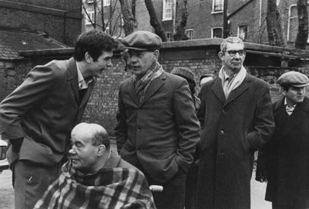 Walter (Ian McKellen) with other inmates at the mental hospital