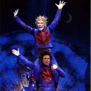 2005, ALADDIN: Hanky (Matthew Wolfenden) and Panky (Andrew Spillett)  - Photo by Manuel Harlan