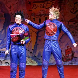 2005, ALADDIN: Hanky (Matthew Wolfenden) and Panky (Andrew Spillett)  - Photo by Manuel Harlan