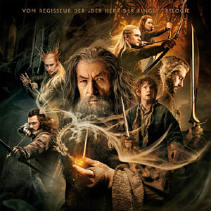 German Official poster for The Hobbit: The Desolation of Smaug