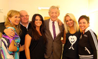 2011,   Backstage at the telethon for Christchurch  - Photo by Keith Stern