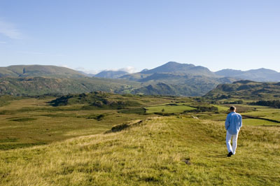 Ian McKellen in the Lake District