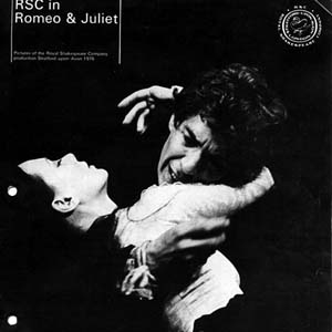 1976, ROMEO AND JULIET (1976): RSC Programme  