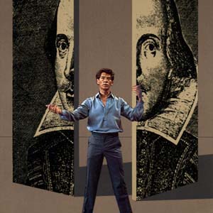 1982, ACTING SHAKESPEARE: Poster for US Public Television Broadcast, sponsored by IBM  