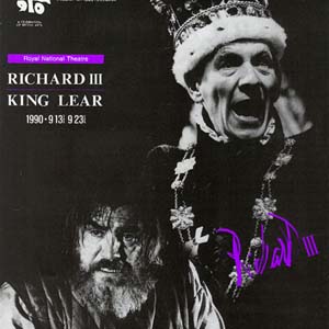 Tokyo Globe: King Lear (Brian Cox) and King Richard (Ian McKellen)