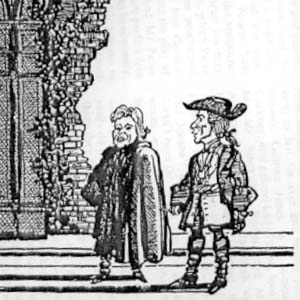 Javier (Michael Pennington) and Pierre (Ian McKellen)