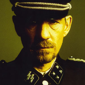 <I>I am familiar with the glamorous cut of Fascist uniforms - Countdown to War (in which I impersonated Hitler, using his own words), Richard III (Oscar-nominated designs, inspired by the Third Reich) and Bent, where for once I was the victim of fascism.</I>