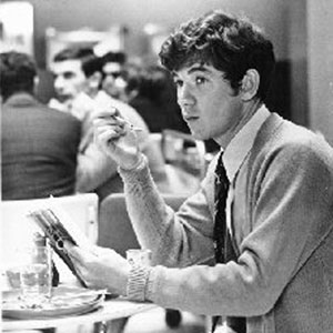 George (Ian McKellen) lunching in the BBC canteen where he first meets Rosamund