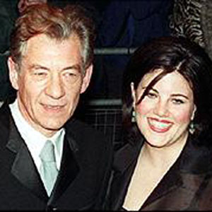 Ian McKellen and Monica Lewinsky attend <I><B>Gods and Monsters</I></B> London Premiere
