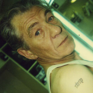 Freshly tattooed