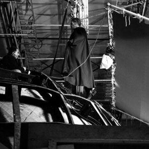 1999, X-MEN: In flying rig  