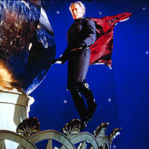 1999, X-MEN: In flying rig  