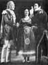 Ian McKellen (Claudio), Caroline John (Hero), and Albert Finney (Don Pedro)