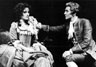 Ian McKellen (Salieri) starts his seduction of Jane Seymour (Constanze)