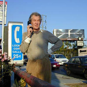2000, X-MEN: Billboards and posters are starting to sprout.  This billboard  is at the corner of Santa Monica Blvd & La Brea Ave in Hollywood  - Photo by Keith Stern