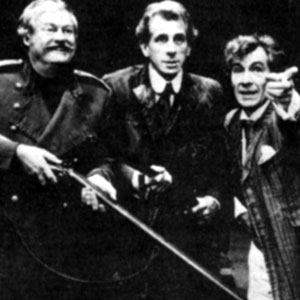 1986, WILD HONEY (Broadway): Franklin Cover, Frank Maraden, Ian McKellen  - Photo by Frederick Ohringer