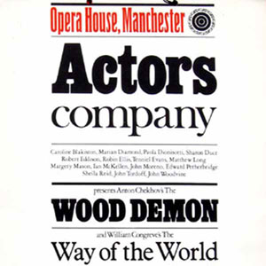 1973, THE WOOD DEMON: Theatre Poster  