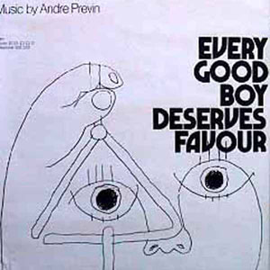 1977, EVERY GOOD BOY DESERVES FAVOUR: Theatre Poster  