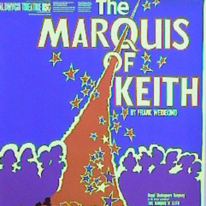 1974, THE MARQUIS OF KEITH: Theatre Poster  