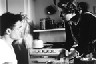 Clay Boone (Brendan Fraser) and Hanna (Lynn Redgrave) have a frank discussion in the kitchen.