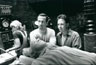 Executive Producer Clive Barker with Director Bill Condon on the dream sequence set.