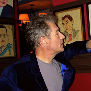 At Sardi's (Interview for South Bank Show), Photo by Keith Stern