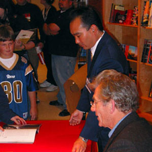 2002, THE LORD OF THE RINGS: THE FELLOWSHIP OF THE RING: At Virgin Megastore Hollywood, 9 March 2002  - Photo by Keith Stern
