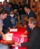 At Virgin Megastore Hollywood, 9 March 2002