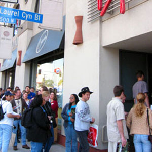 2002, THE LORD OF THE RINGS: THE FELLOWSHIP OF THE RING: At Virgin Megastore Hollywood, 9 March 2002  - Photo by Keith Stern