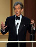 Screen Actors Guild Awards.  Sir Ians wardrobe by <a href=http://www.johnvarvatos.com target =_blank>John Varvatos</a>.