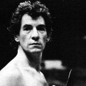 Coriolanus (Ian McKellen) and Aufidius (Greg Hicks)