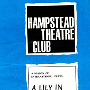 1965, A LILY IN LITTLE INDIA: Programme Cover  