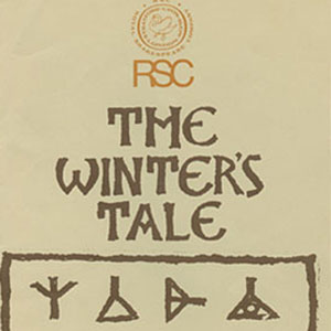 1976, THE WINTER'S TALE: Programme Cover  