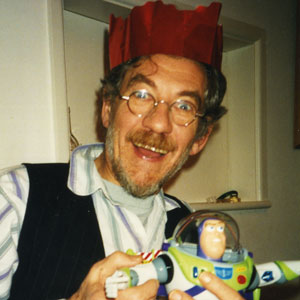 Christmas Day with Buzz Lightyear