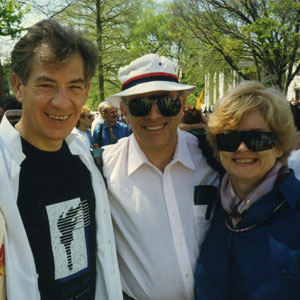 Jenny Littlefield, cousins David & Joanne Reiss, March on Washington