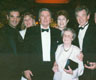 With Brian Bedford, Lynn Redgrave and Gladys McKellen (stepmother) at the Golden Quill Award, Washington DC