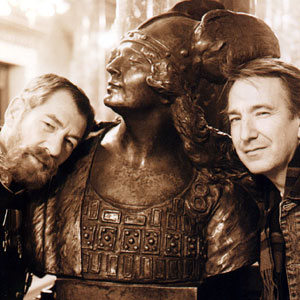 With Alan Rickman in Budapest Opera House