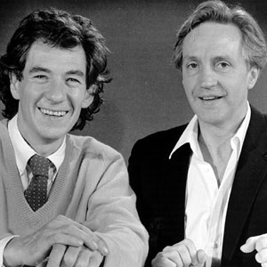 With Edward Petherbridge