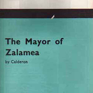 1964, THE MAYOR OF ZALAMEA: Programme  