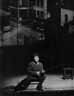Final soliloquy, Arthur fishing in the canal off the front of the Nottingham stage