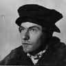 Ian McKellen as Sir Thomas More
<BR><BR><I>I was too young but enjoyed trying to look like the real Sir Thomas � this photo was taken in my dressing-room. </I>